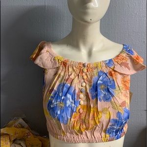 Flynn skye tori top peony dreams